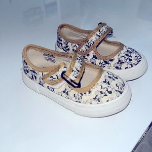 Zara Kids Sneakers with Cartoon Print - Black and White